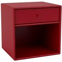 Dream Night Stand with Storage - Beetroot