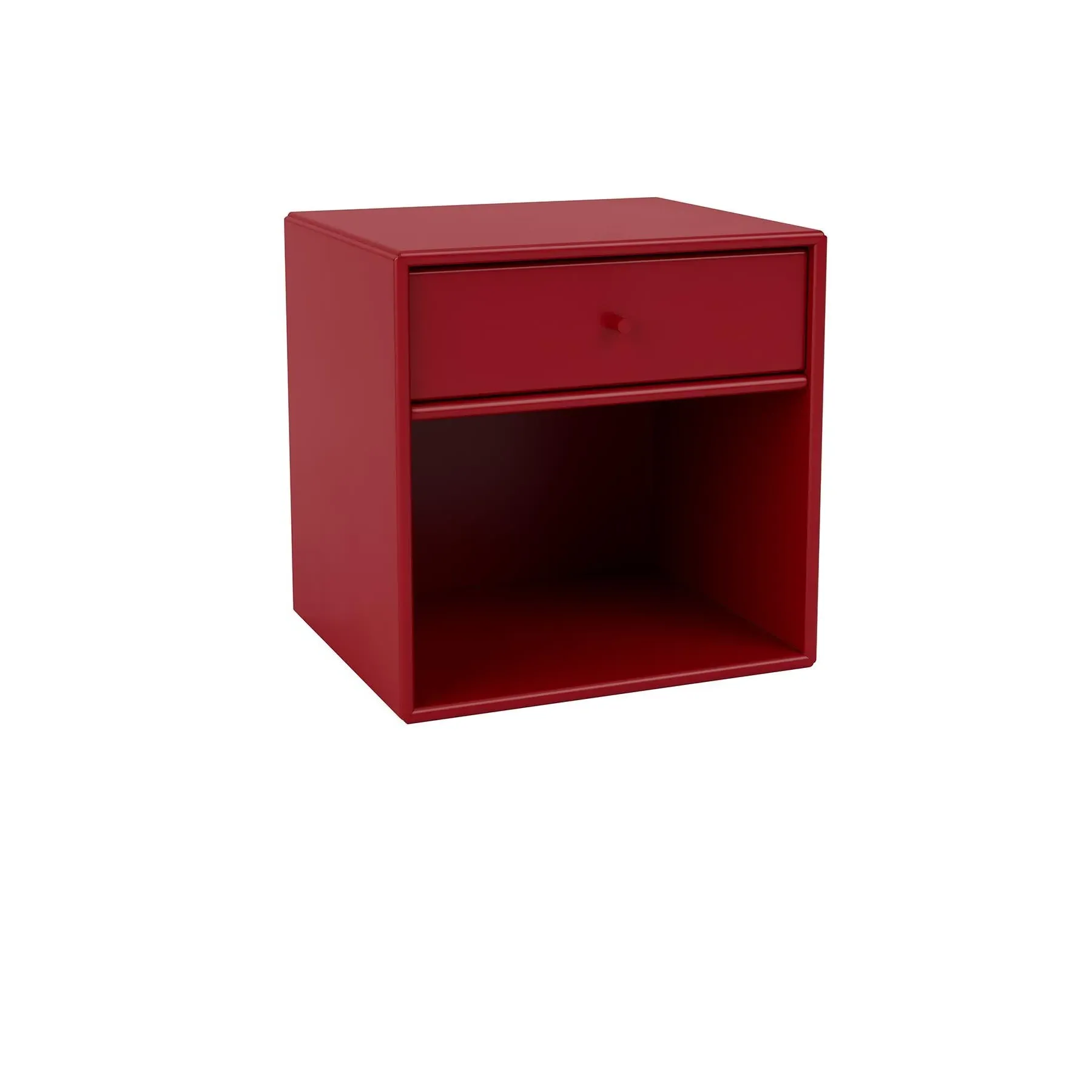 Dream Night Stand with Storage - Beetroot