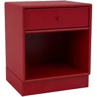 Dream Night Stand with Storage - Beetroot