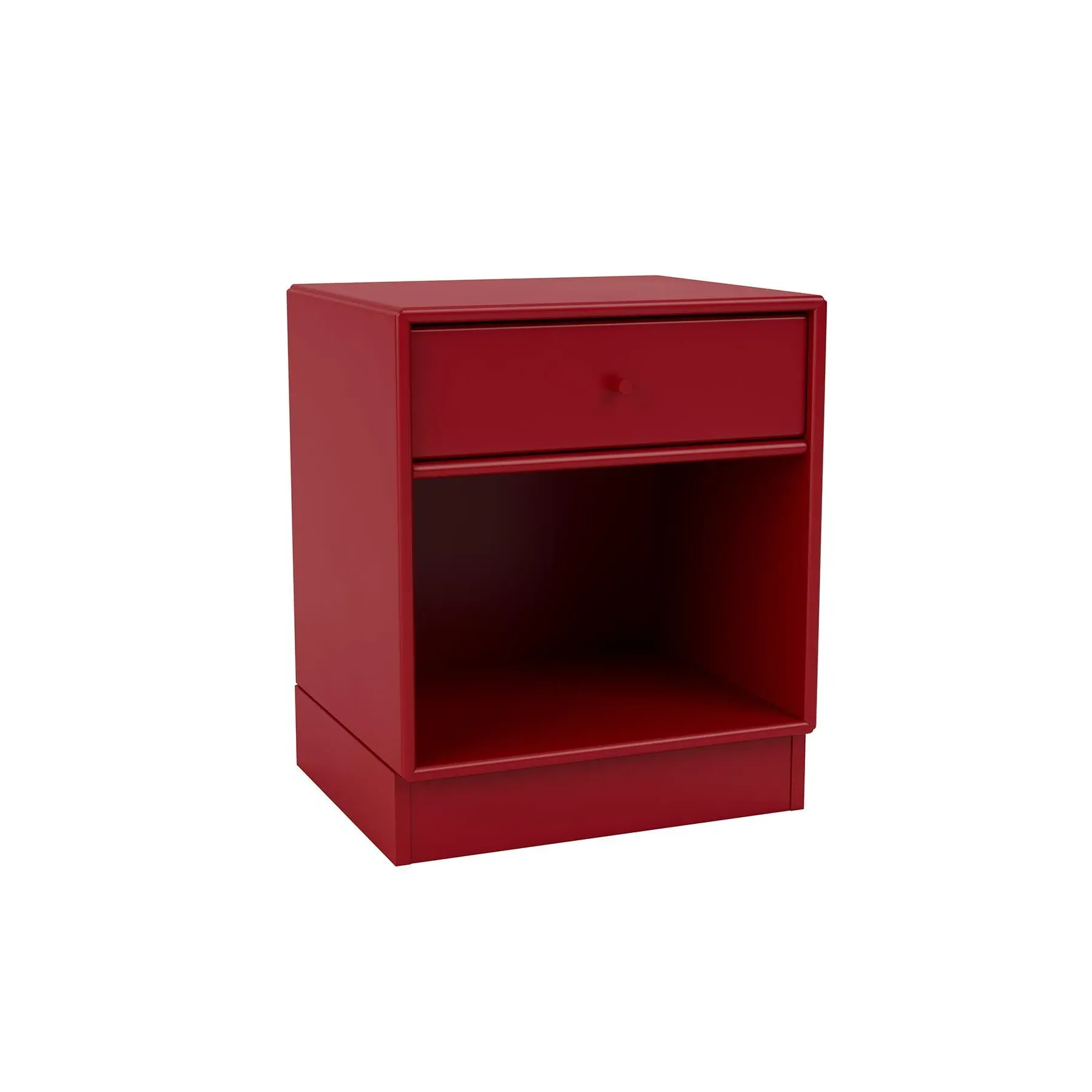 Dream Night Stand with Storage - Beetroot