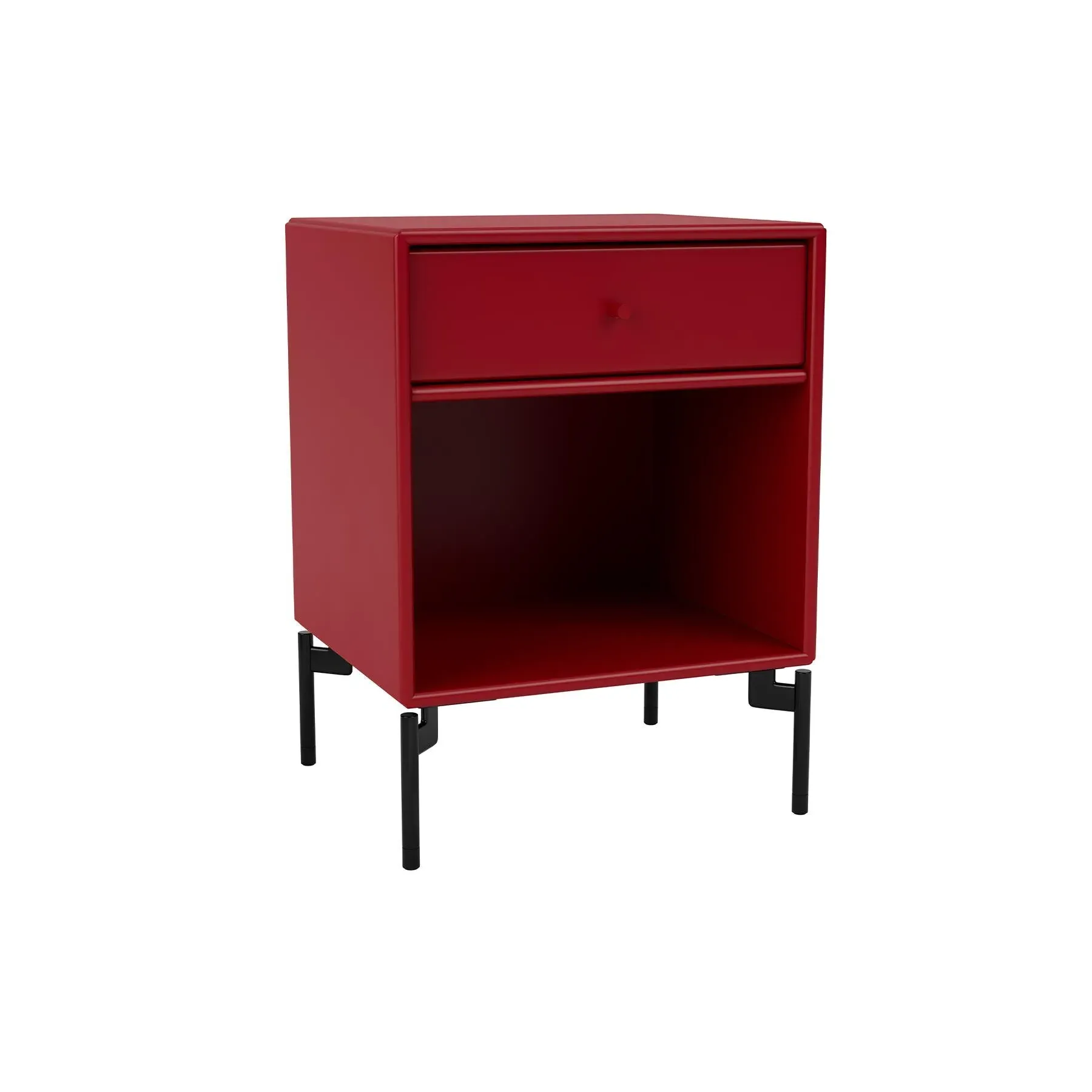 Dream Night Stand with Storage - Beetroot