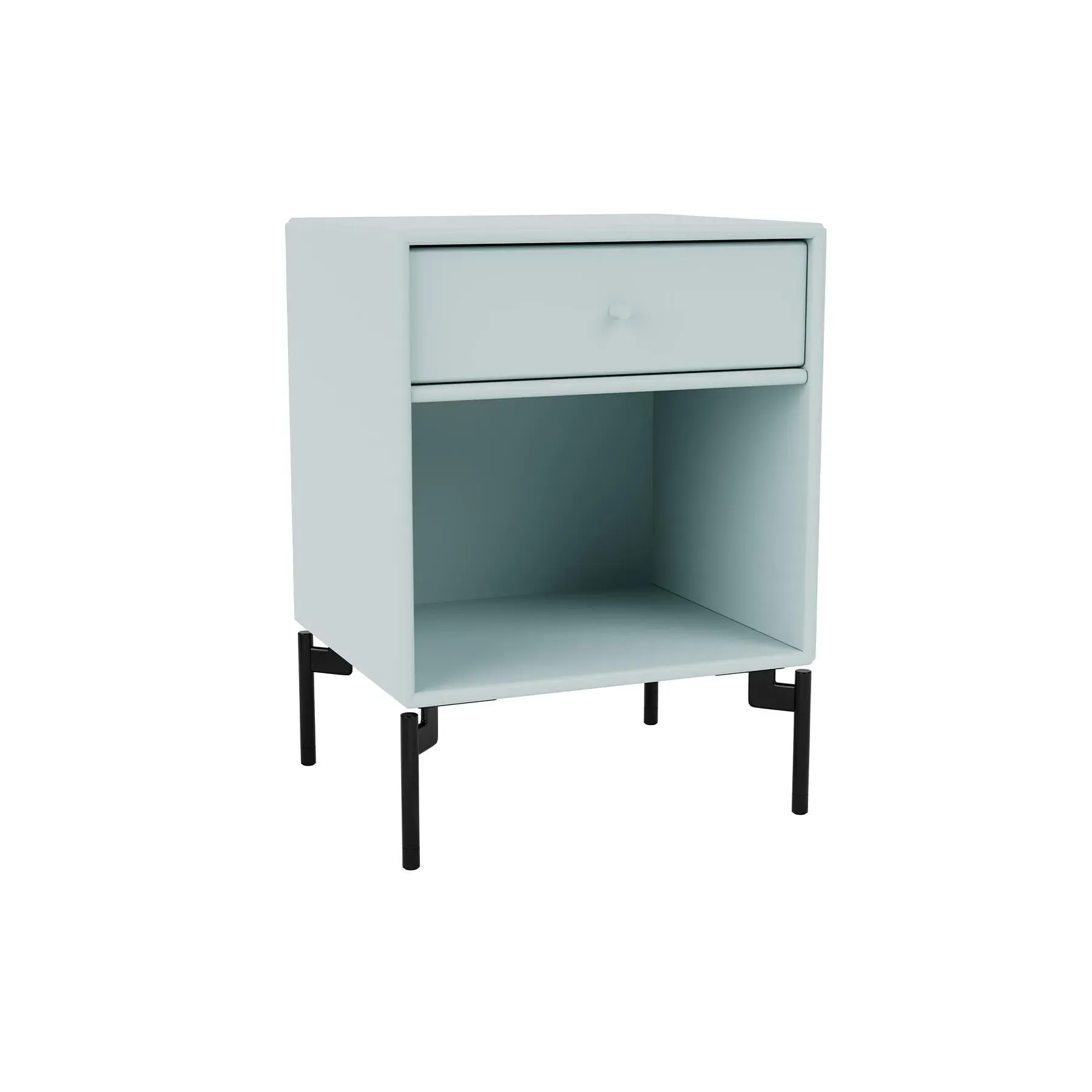 Dream Night Stand with Storage - White