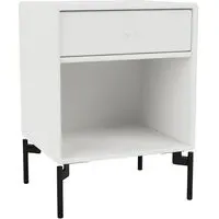 Dream Night Stand with Storage - White