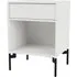Dream Night Stand with Storage - White