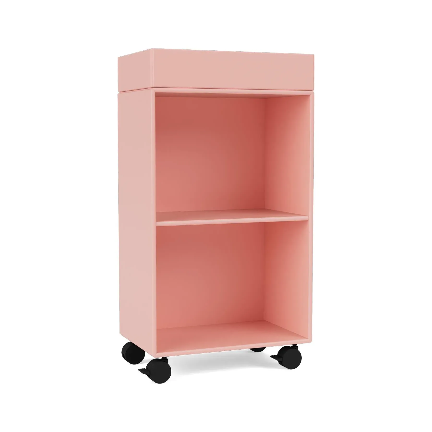 Mobile Storage Trolley with Castors - Ruby, MDF