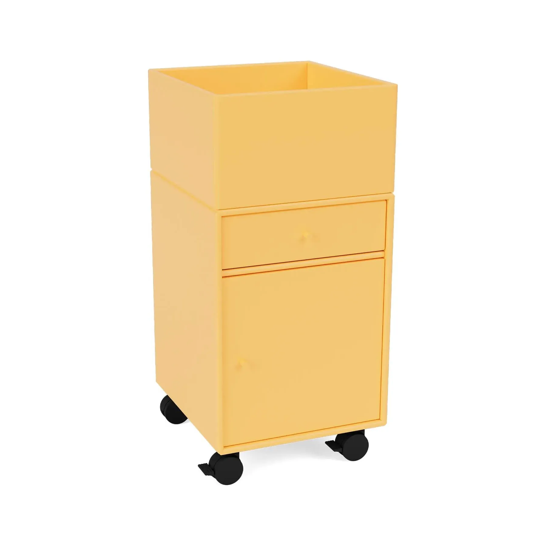 Mobile Storage Unit with Castors - Acacia image