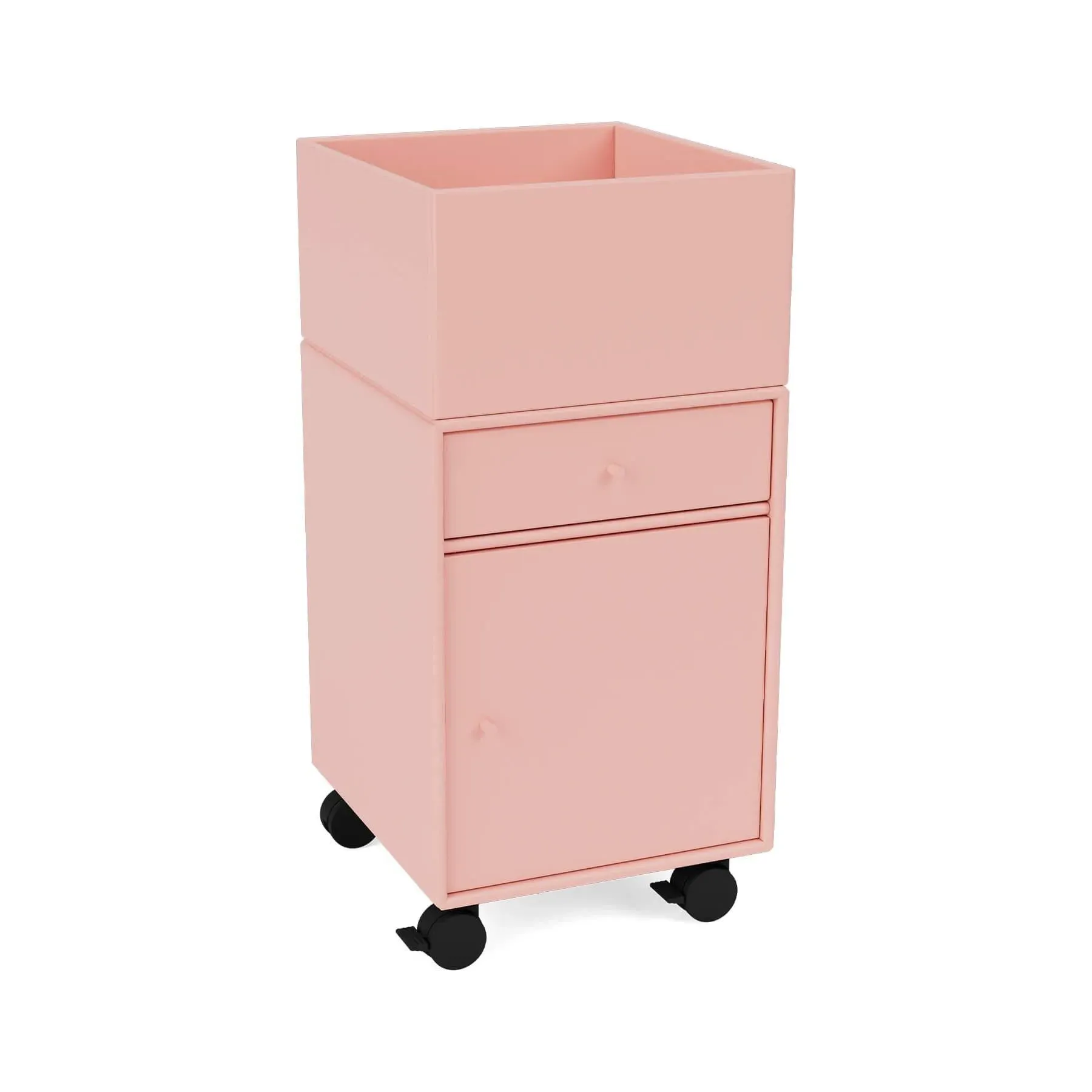 Mobile Storage Unit with Castors - Azure