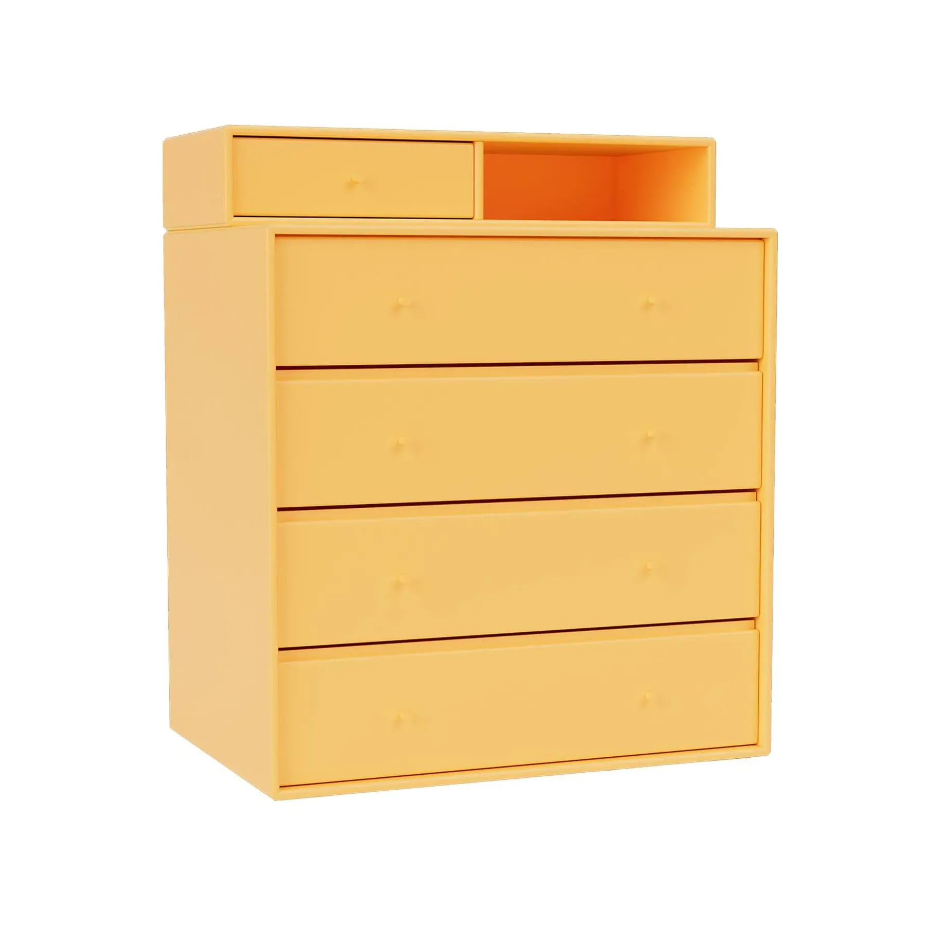 Modular Chest of Drawers with Shelf - Acacia image