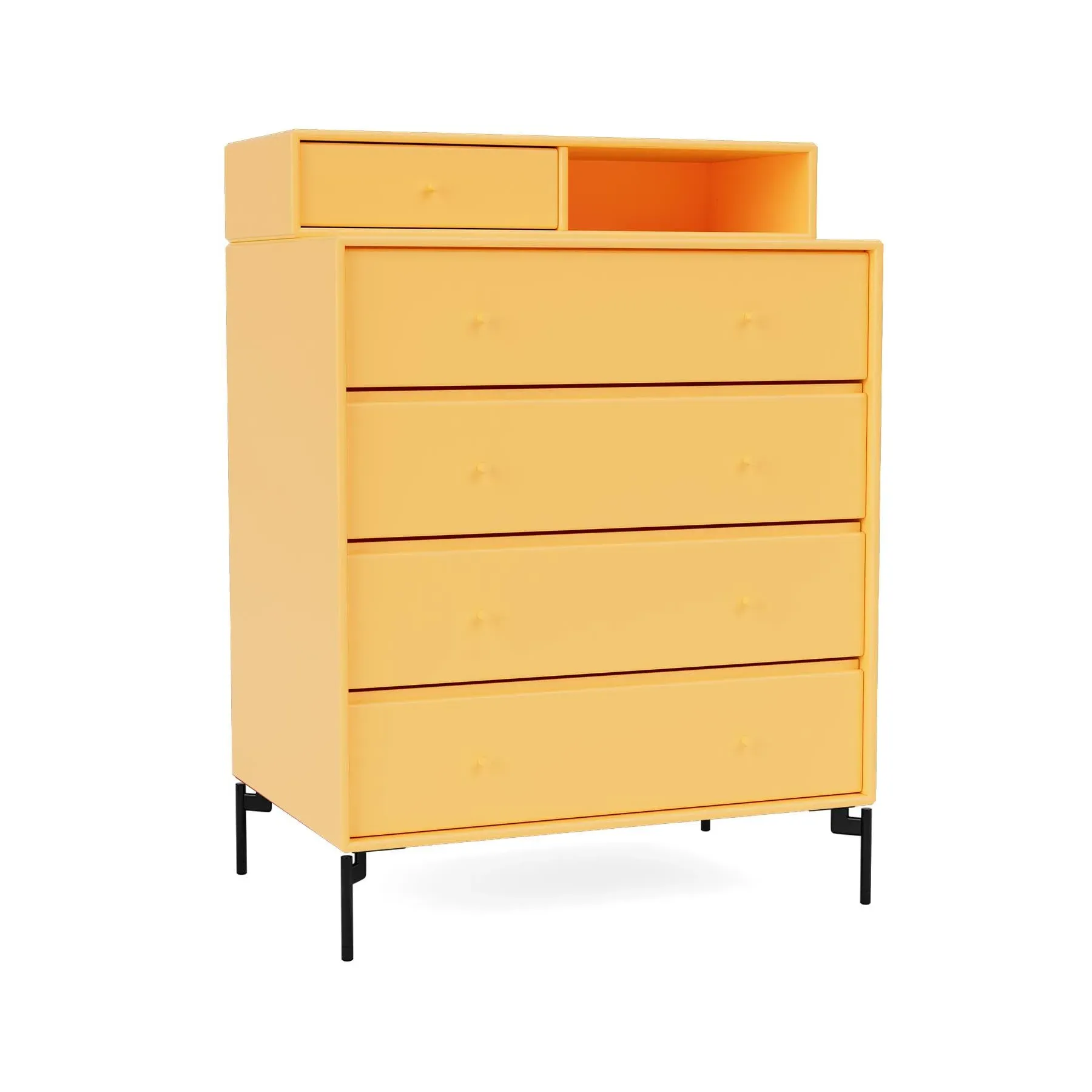 Modular Chest of Drawers with Shelf - Acacia