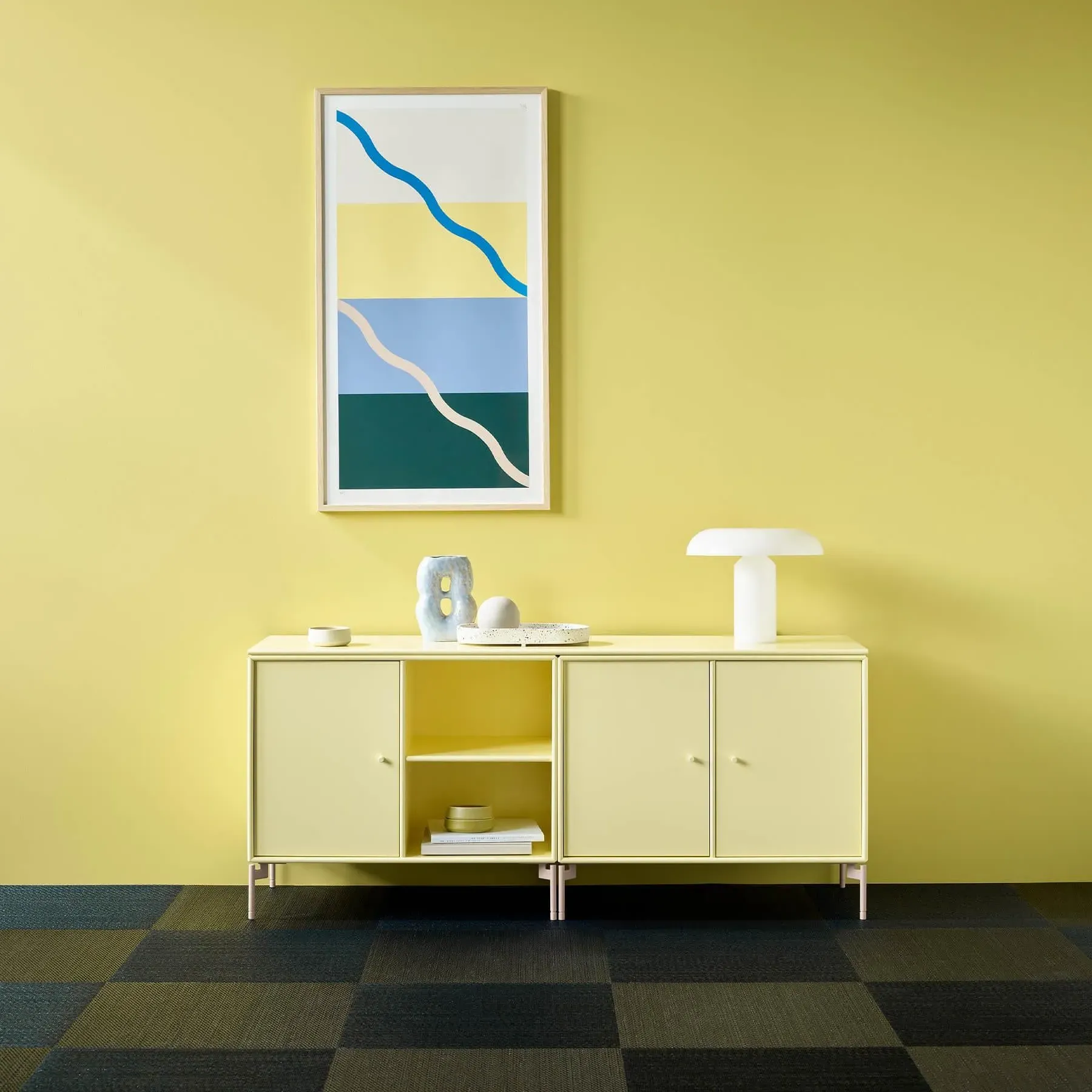 Modular Lowboard with Storage - Hokkaido