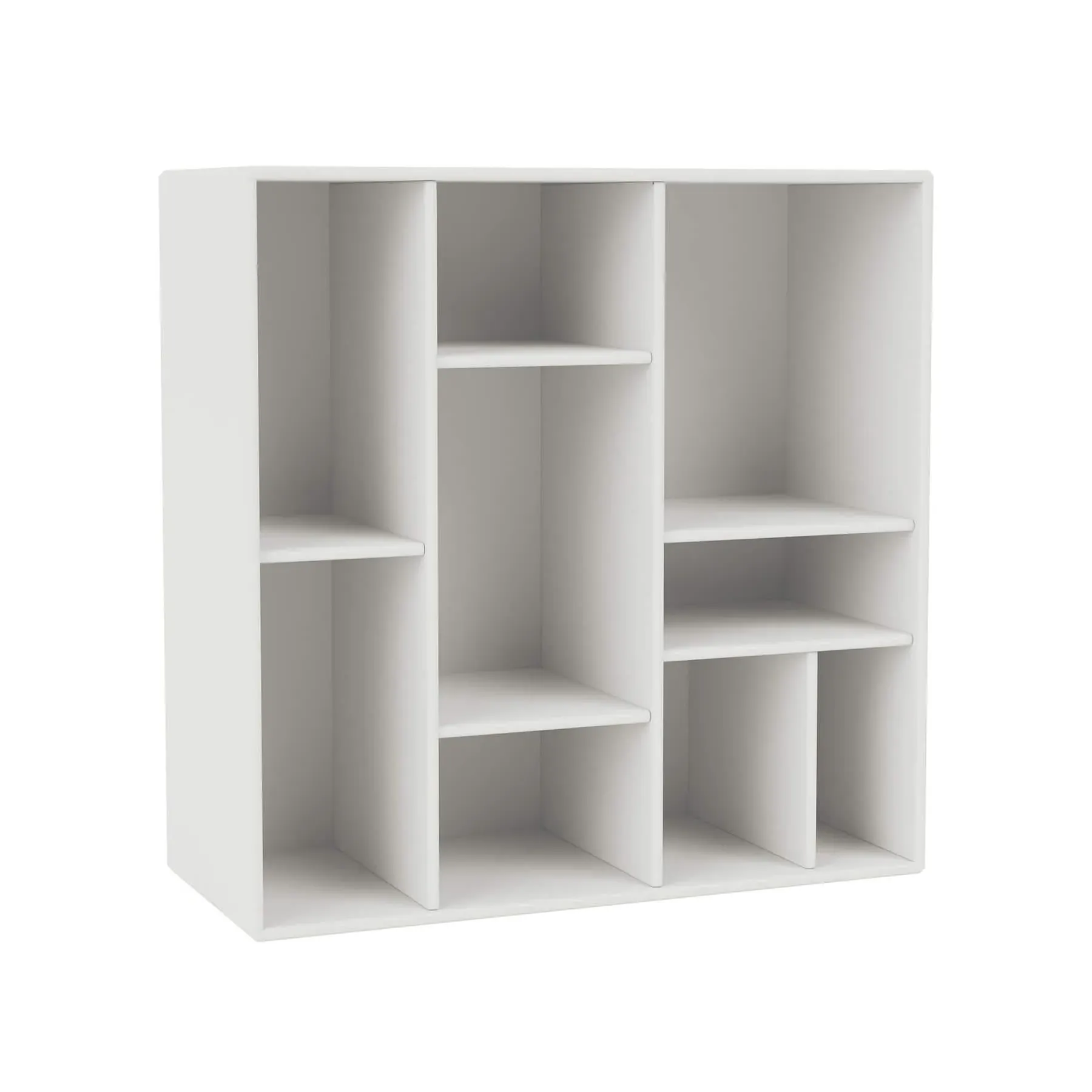 Modular Shelving Unit Wall Mounted - White