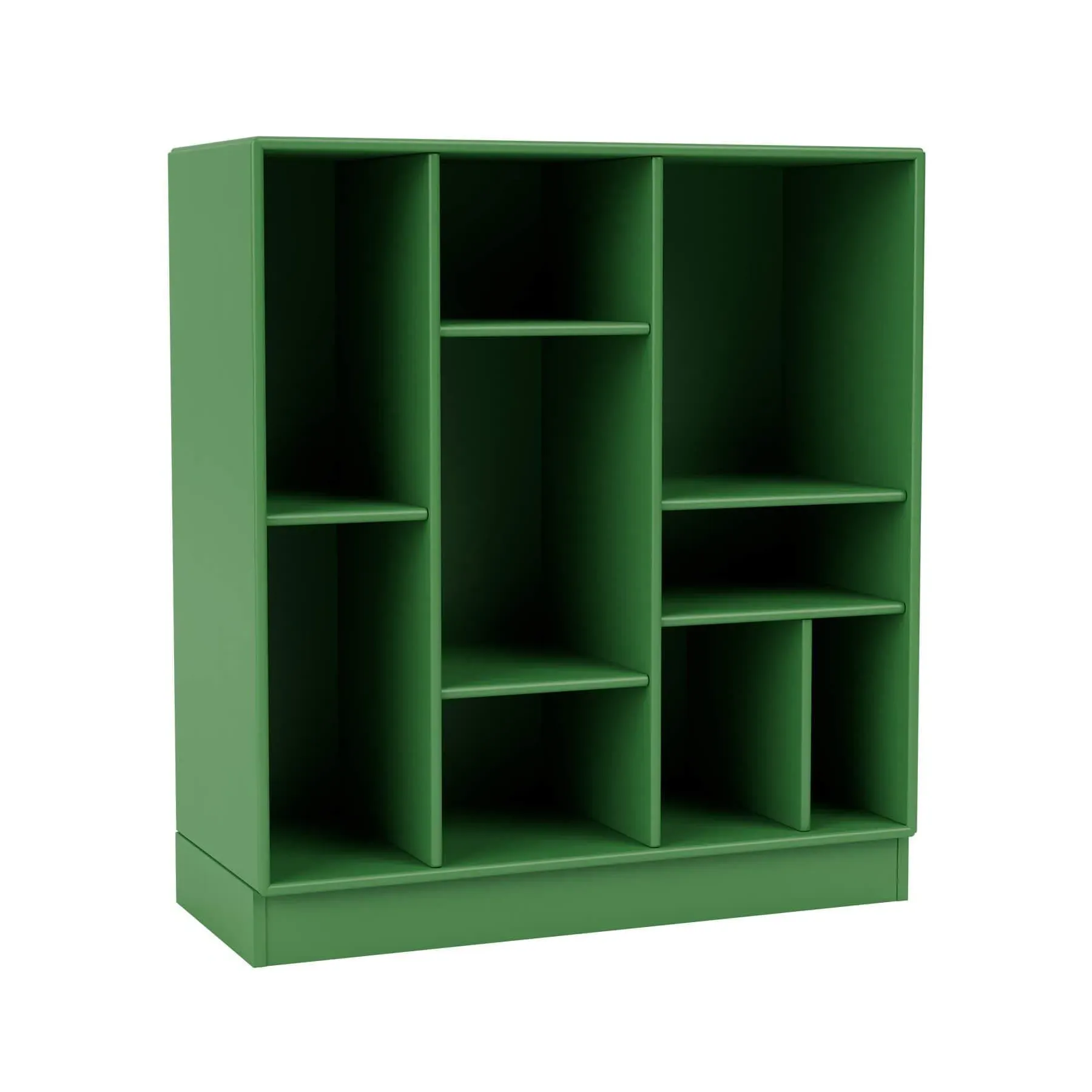 Modular Shelving Unit with Compartments - Azure
