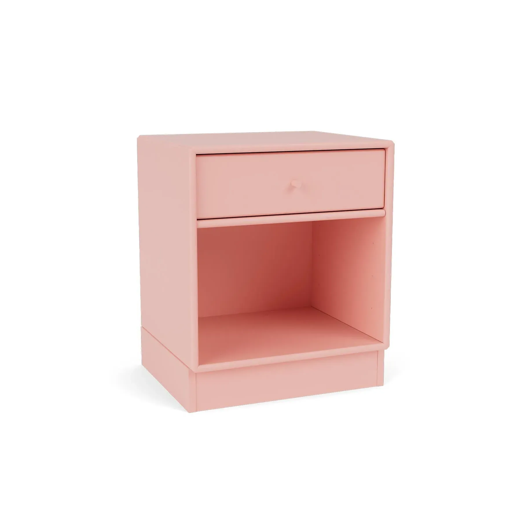 Night Stand with Plinth Base - Ruby