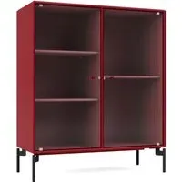 Ripple II Storage Cabinet - Beetroot