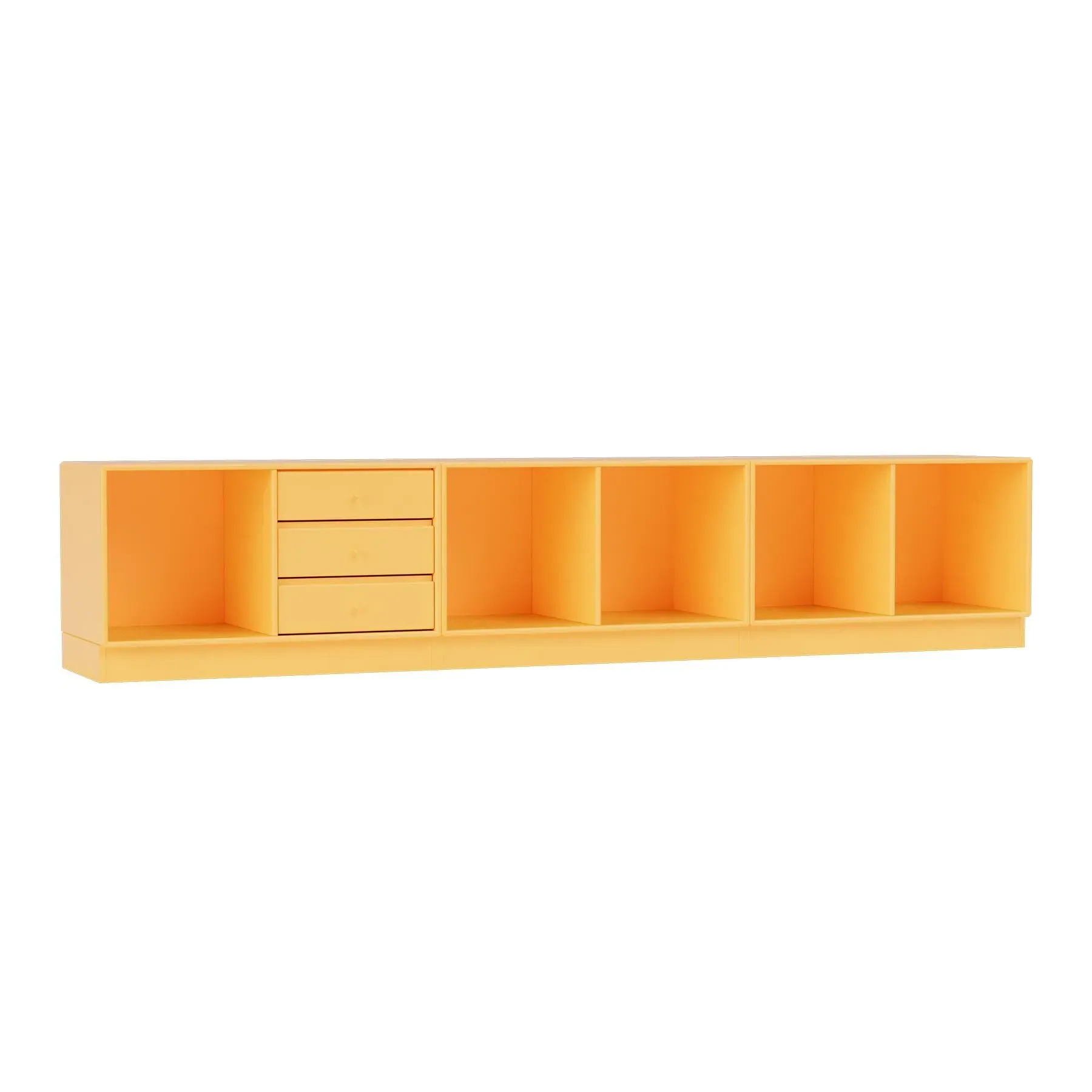 Storage Bench with Shelving - Acacia image