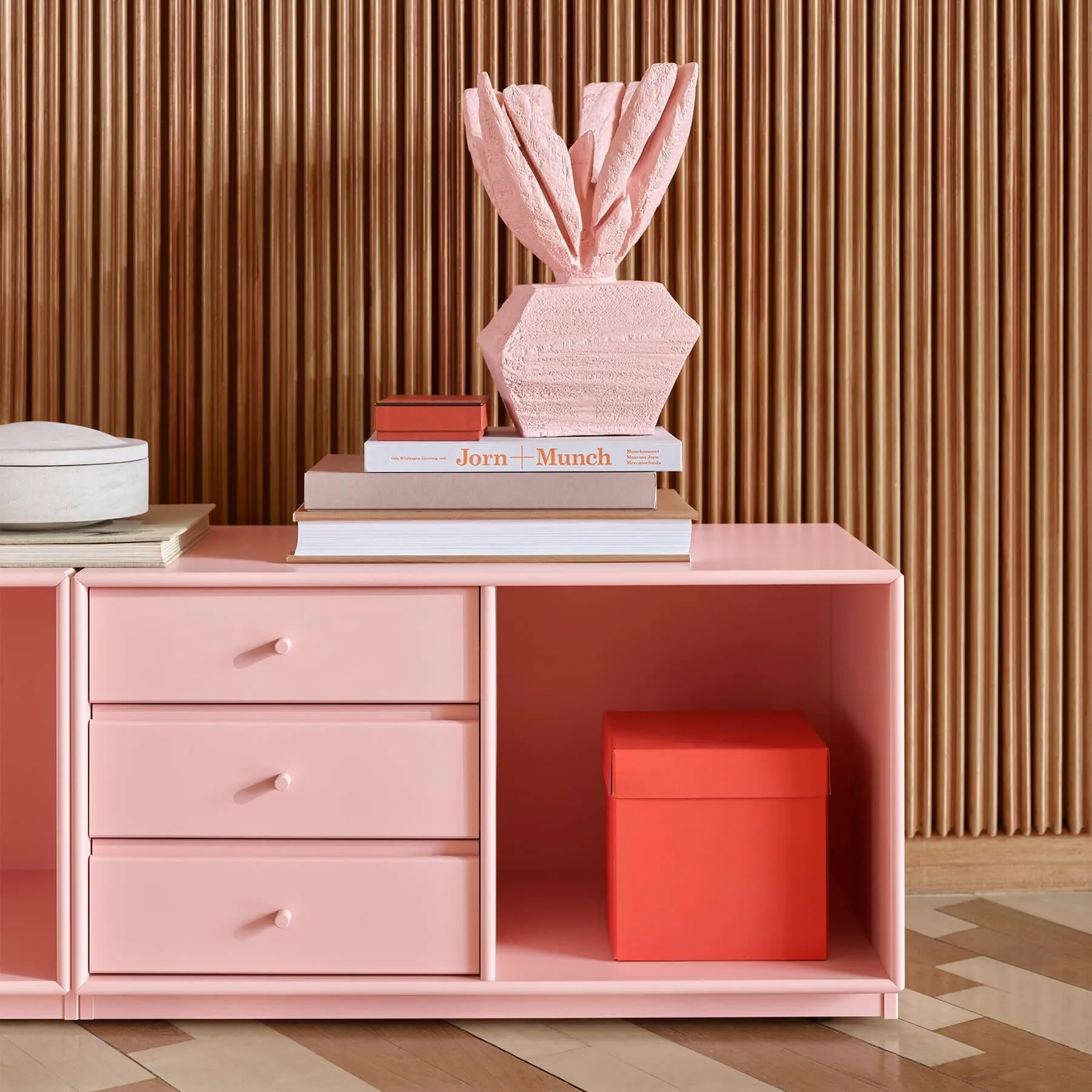 Storage Bench with Shelving - Azure