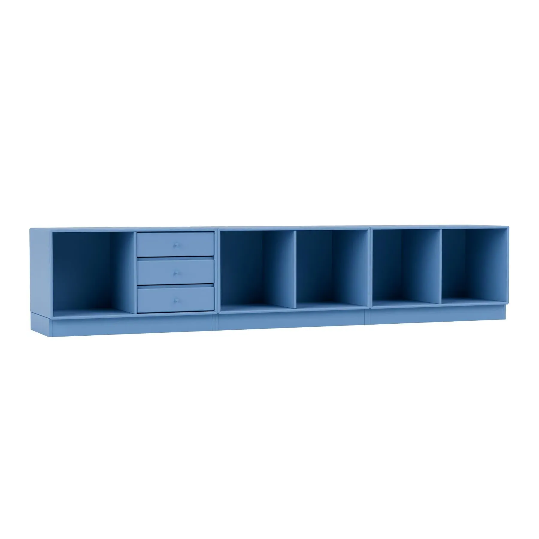 Storage Bench with Shelving - Azure