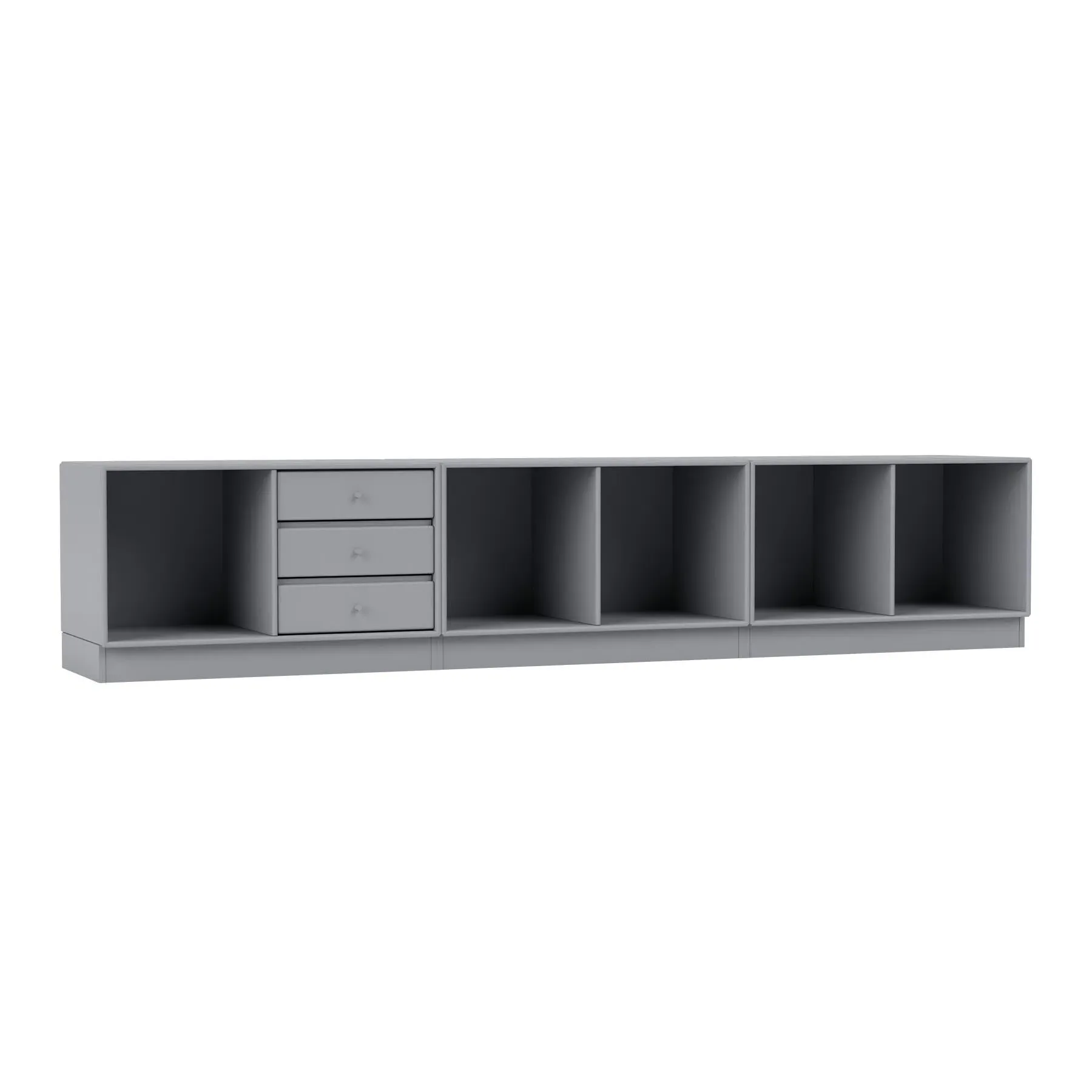 Storage Bench with Shelving - Graphic