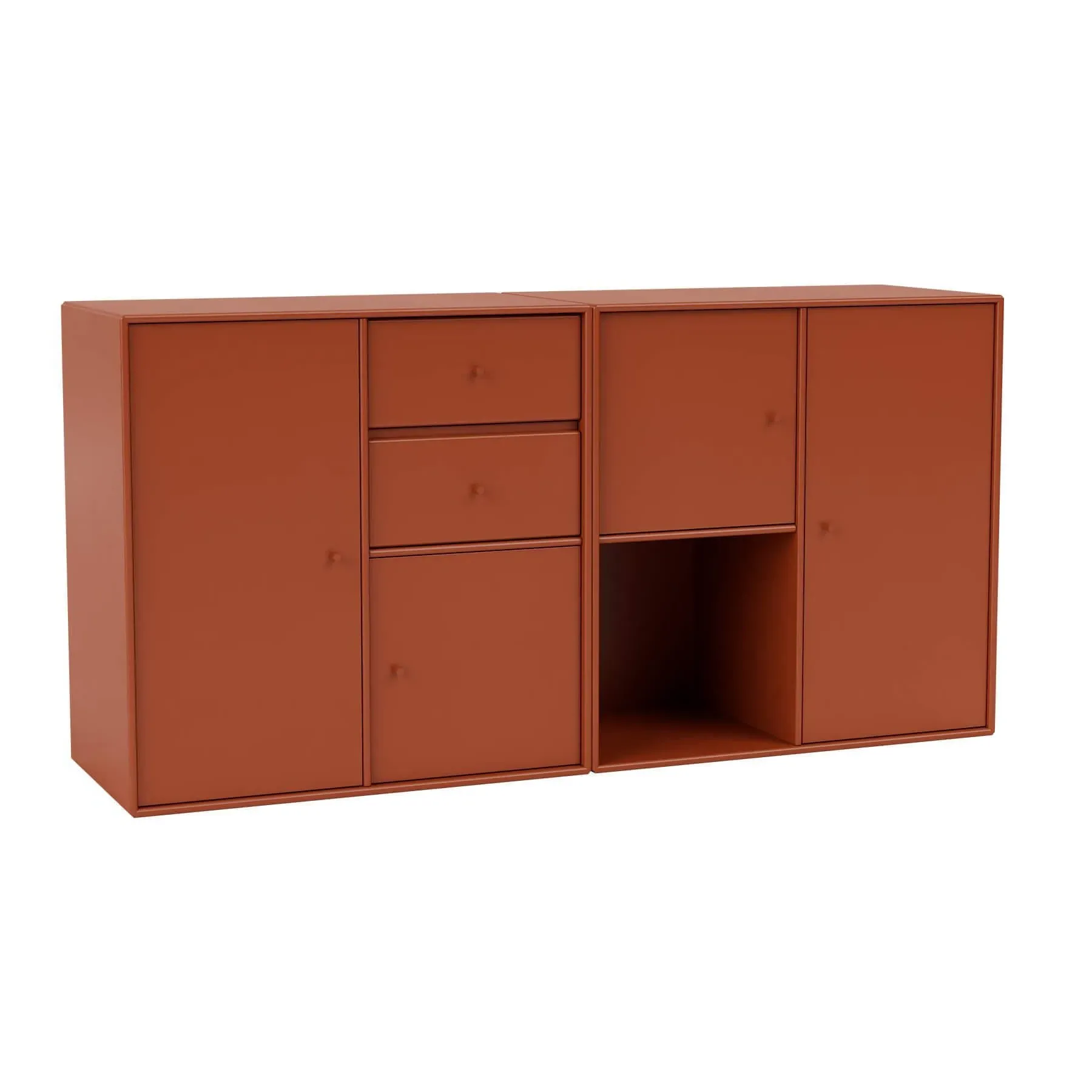 Wall Mounted Sideboard with Storage - Hokkaido