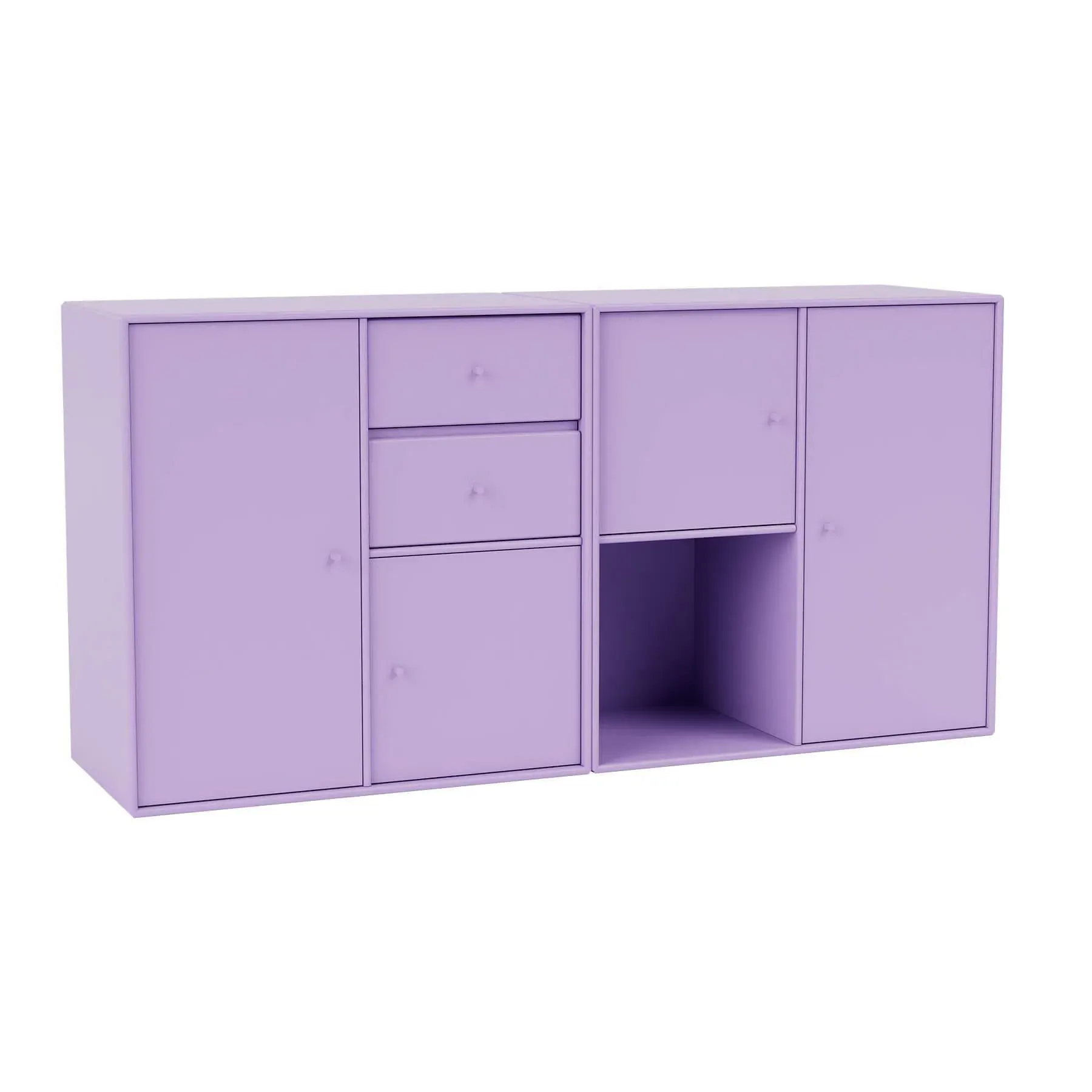Wall Mounted Sideboard with Storage - Iris