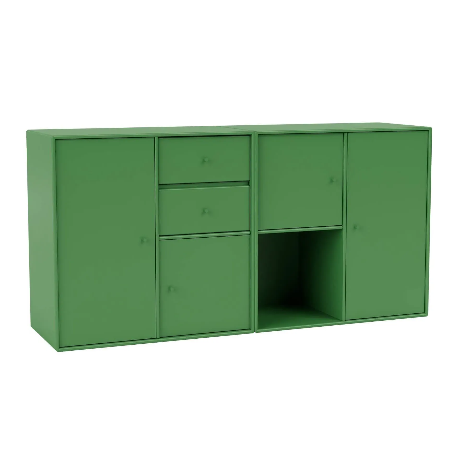 Wall Mounted Sideboard with Storage - Parsley