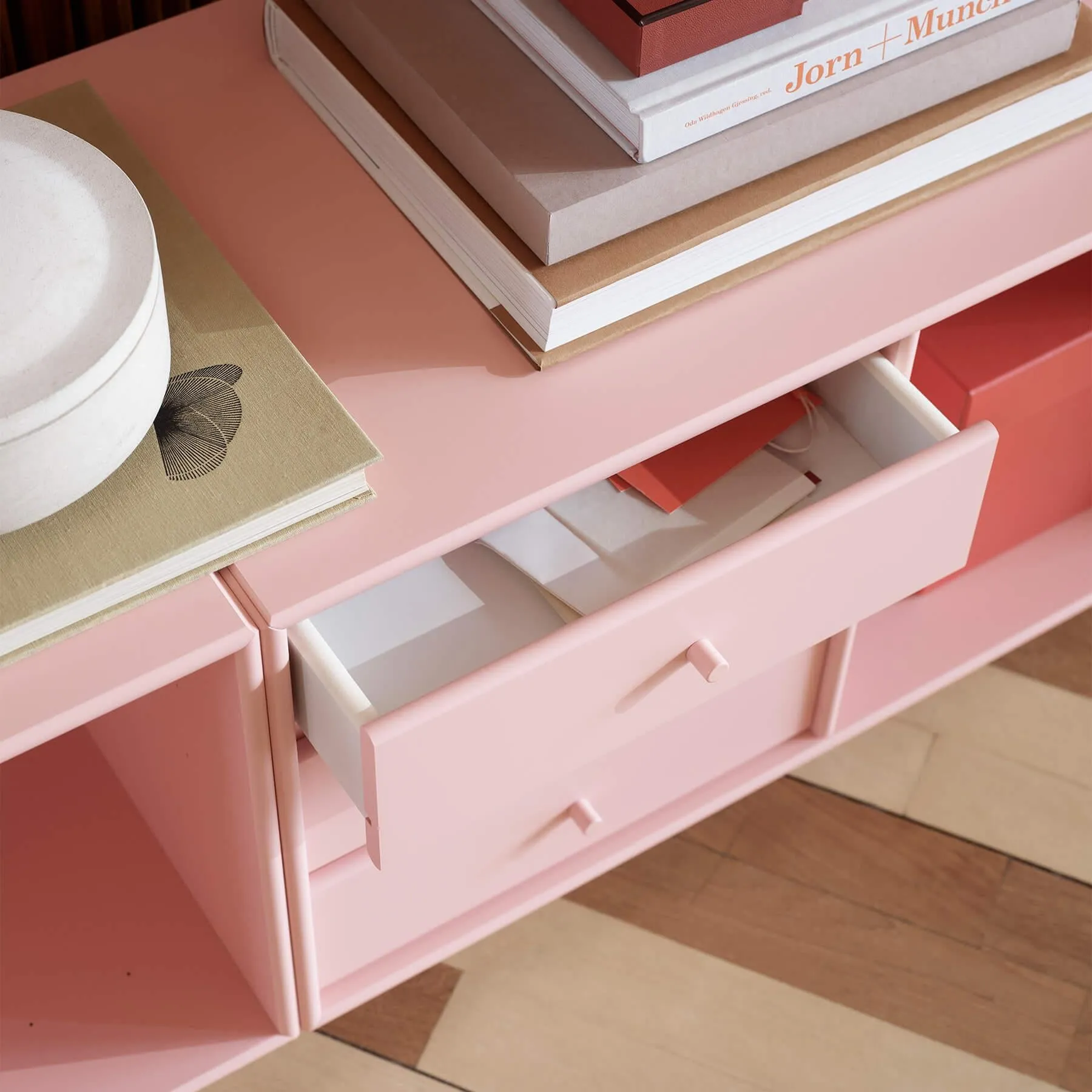 Wall Mounted Storage Bench - Black