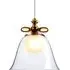 Bell Pendant Light with Bow - Clear, Glass