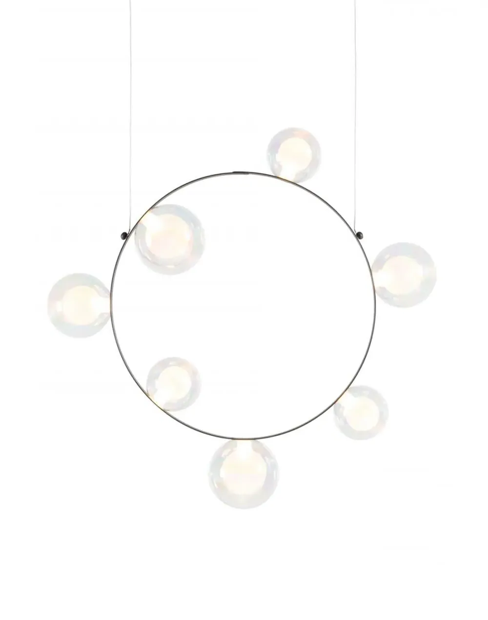 Hubble Bubble 7-Light Chandelier - Oil