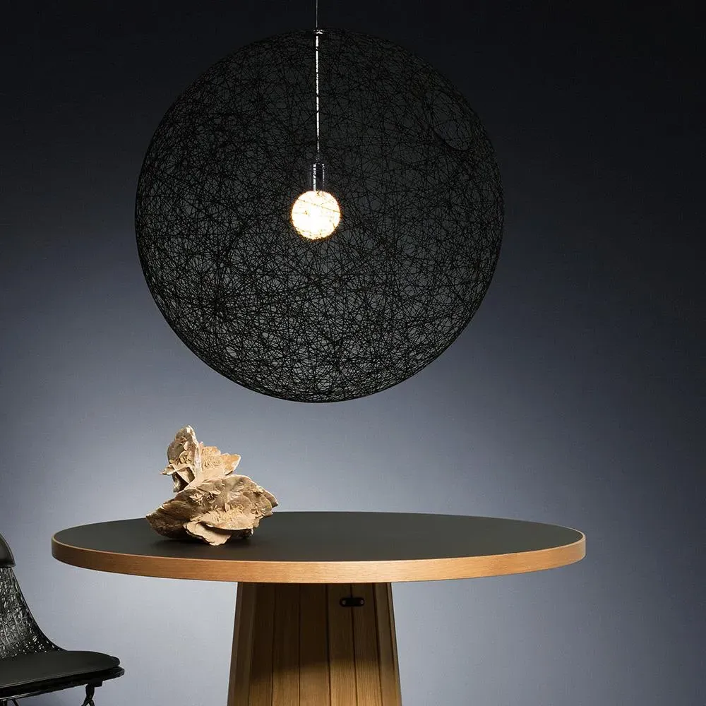 Large Pendant Light - White, Resin Yarn