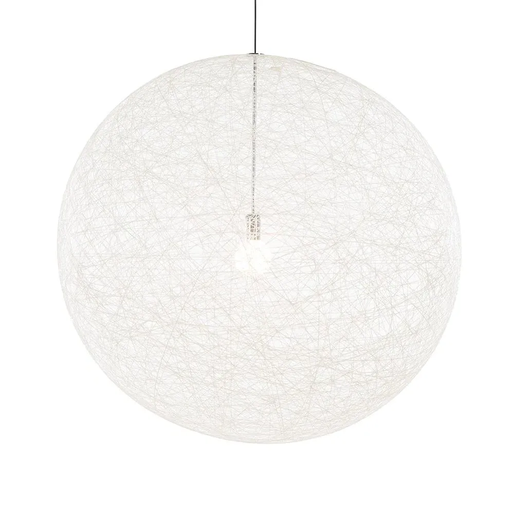 Large Pendant Light - White, Resin Yarn image