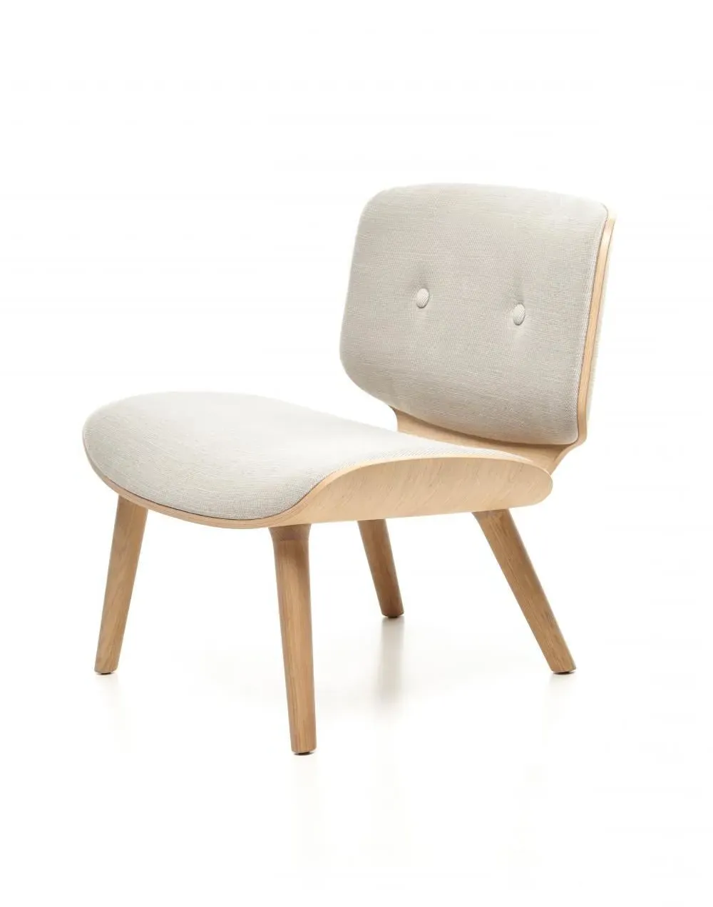 Lounge Chair - Oak, Upholstered image