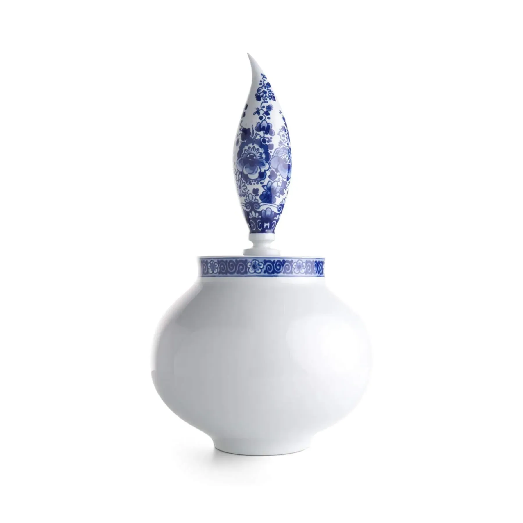 Model 2 Decorative Vase - Blue, Ceramic