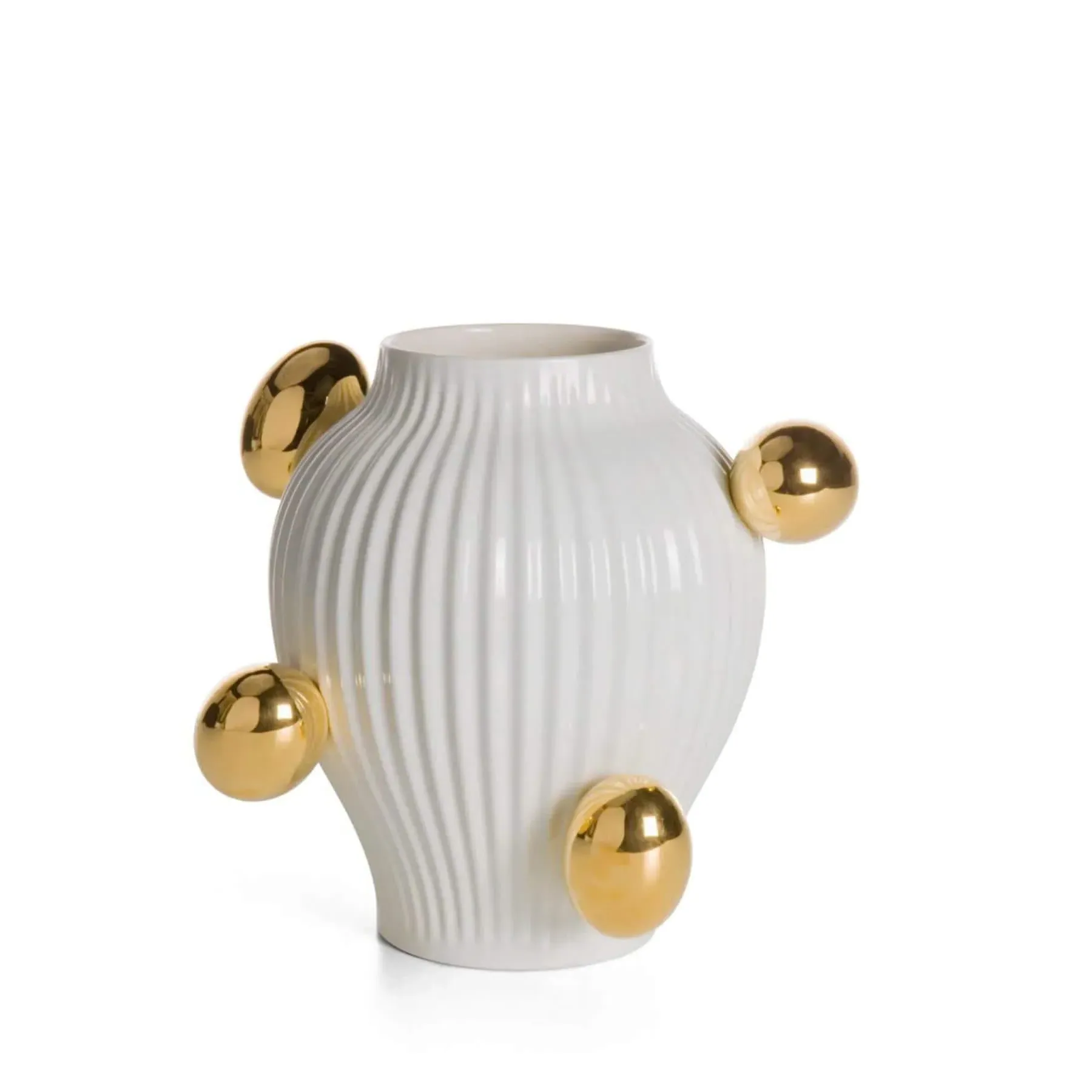 Model 6 Decorative Vase - Blue, Ceramic