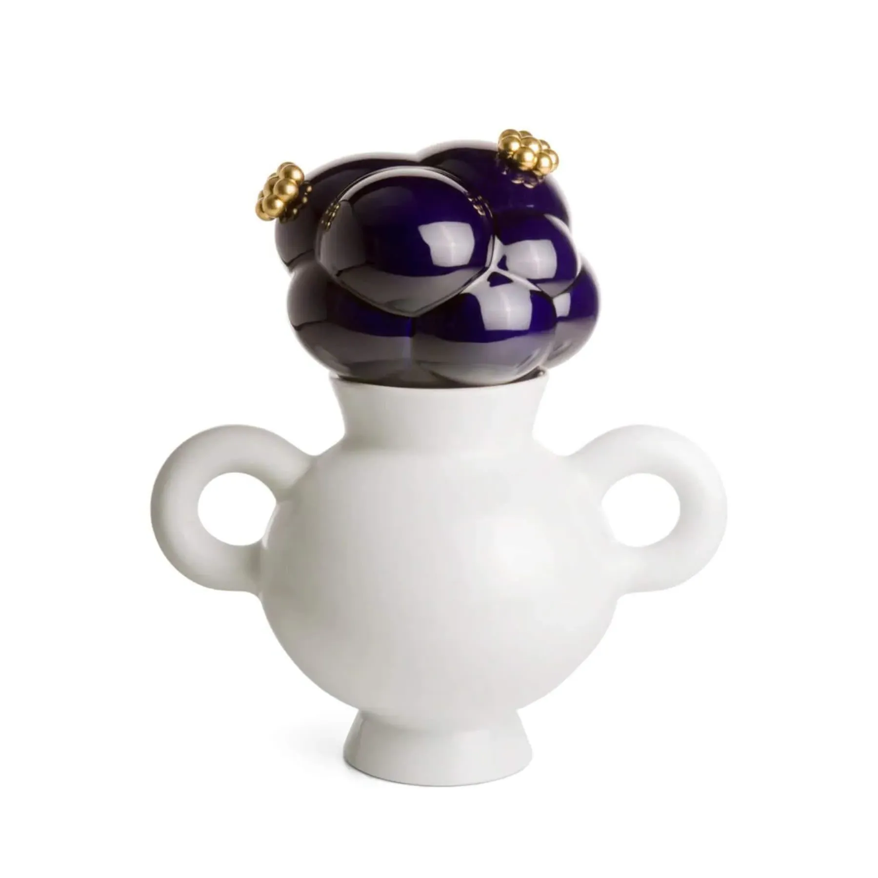 Model 7 Decorative Vase - Blue, Ceramic