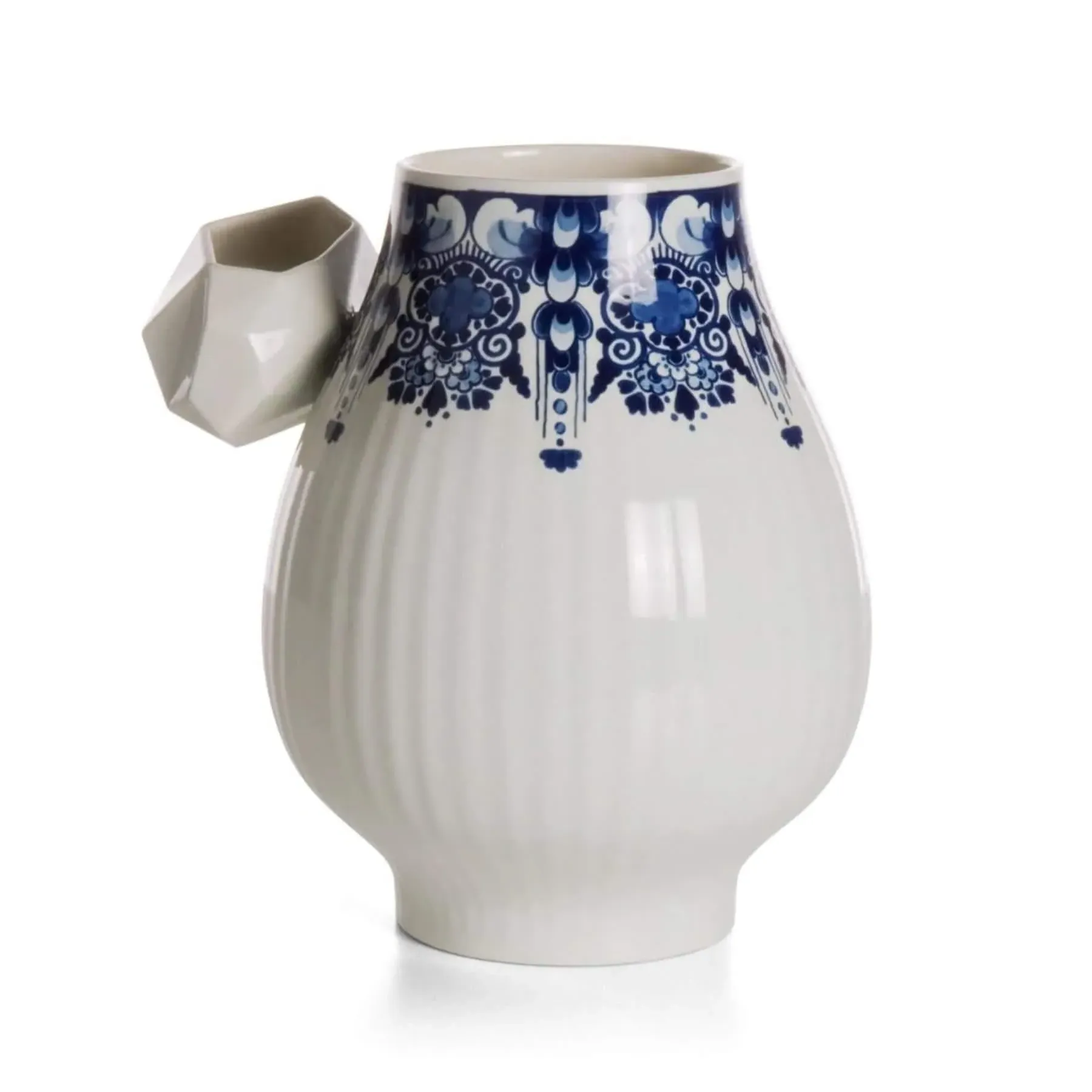 Model 8 Decorative Vase - Blue, Ceramic image