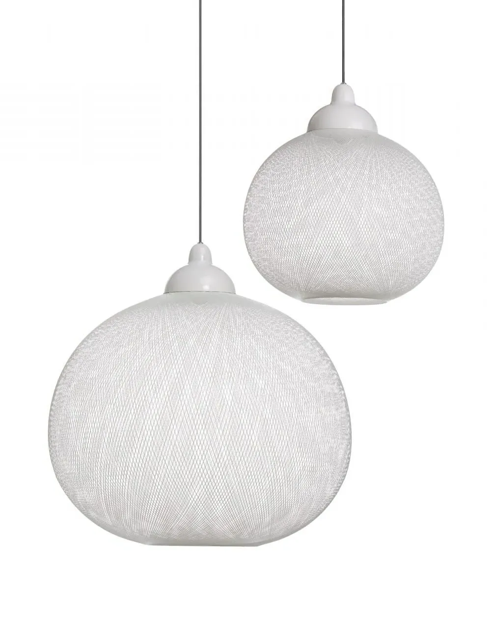 Non Random Small Pendant Light - White