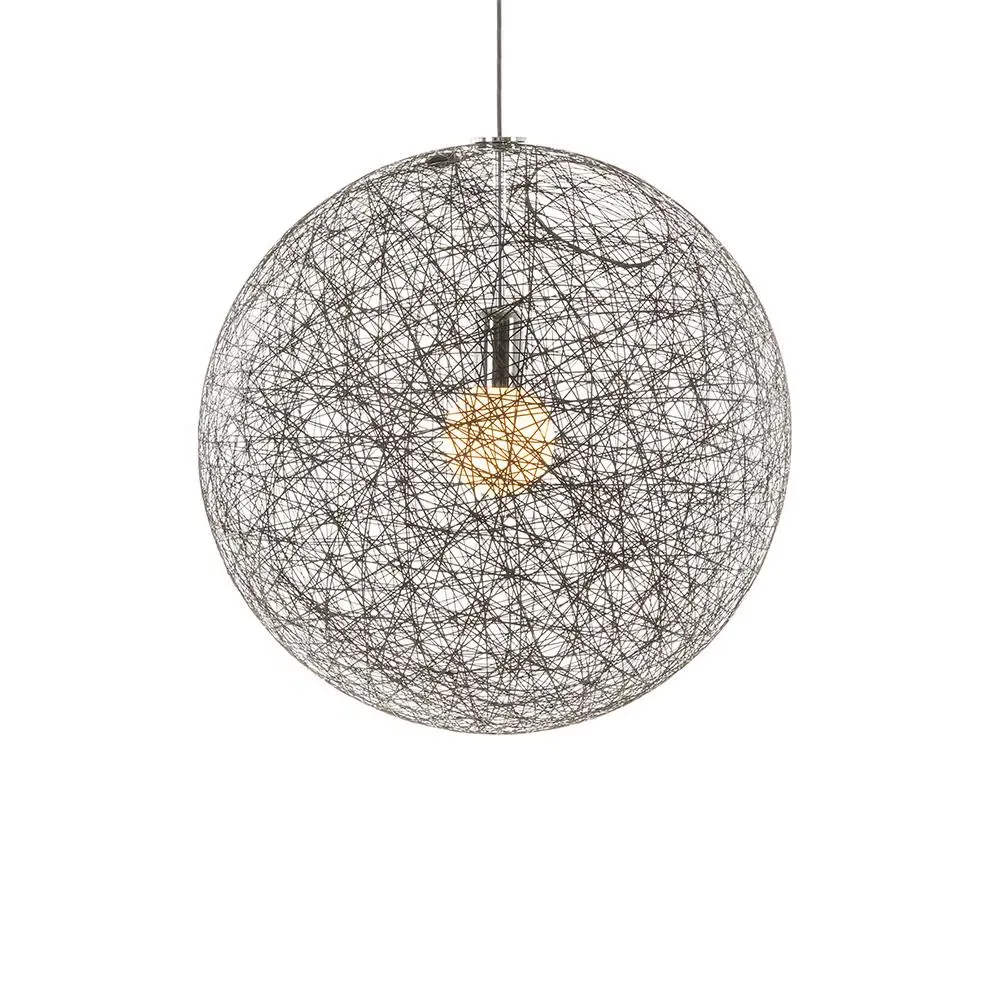 Small Pendant Light Random Design - Black