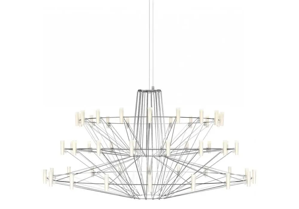 Suspended Pendant Lamp - Wire Frame Design image