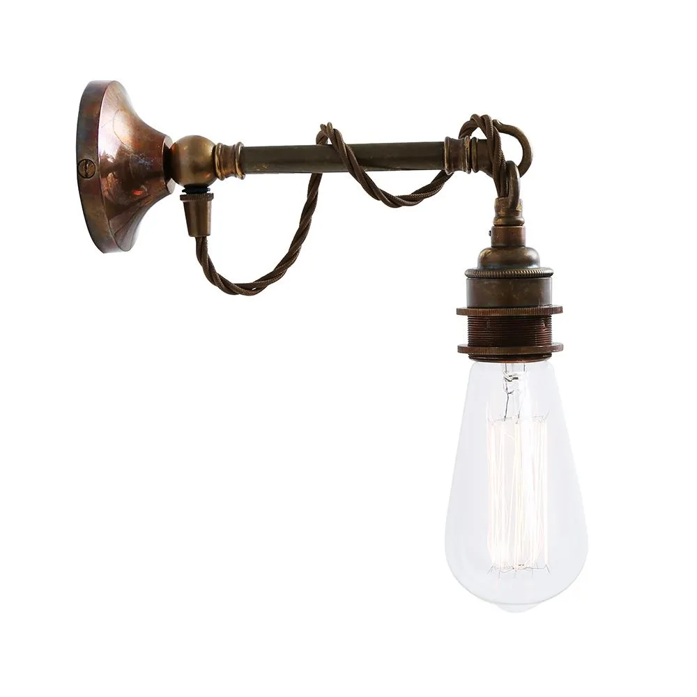 Cable Wall Light - Polished Brass