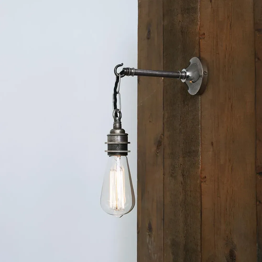 Chain Wall Light - Antique Brass, Metal