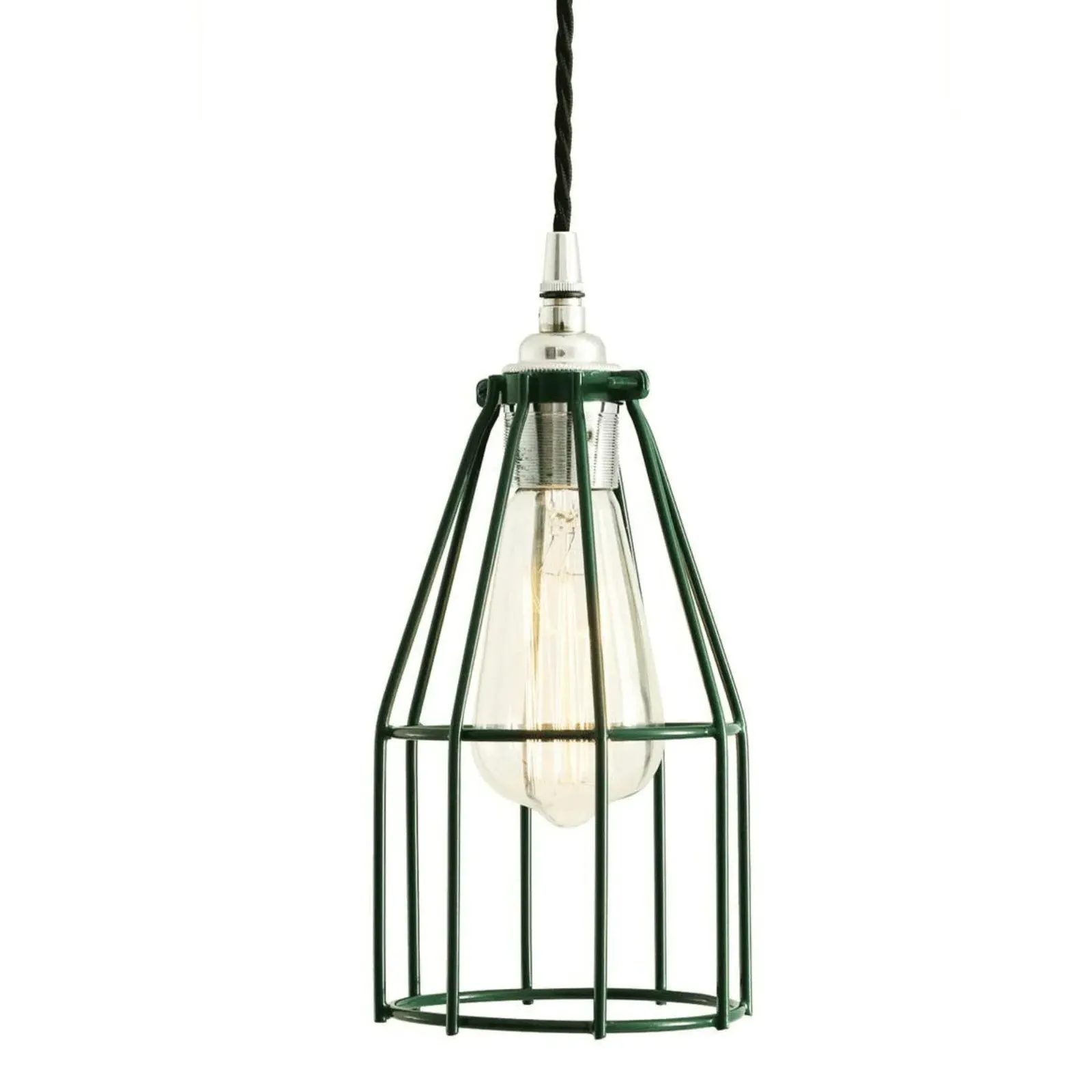Classic Cage Pendant Light - Green image