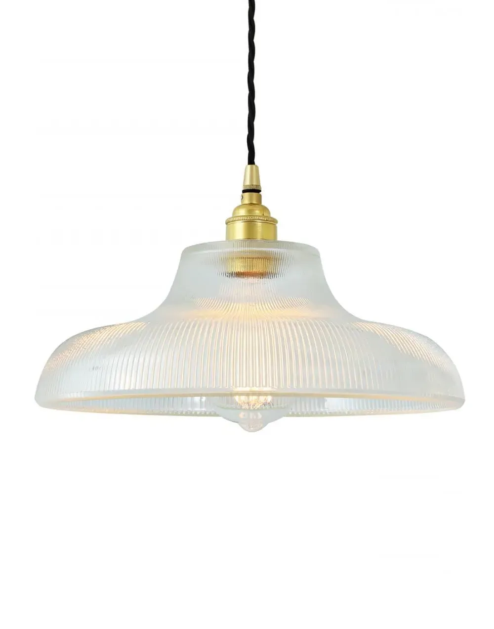 Industrial Railway Pendant Light - Polished Copper