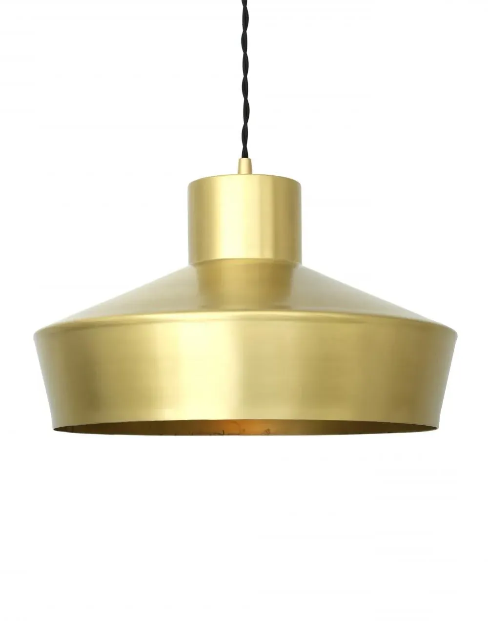 Pendant Light Industrial Style - Antique Brass