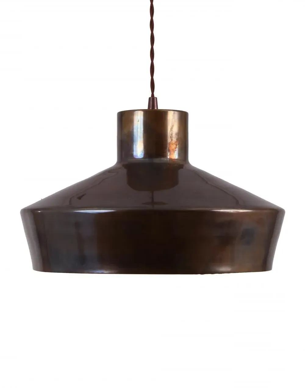 Pendant Light Industrial Style - Antique Silver
