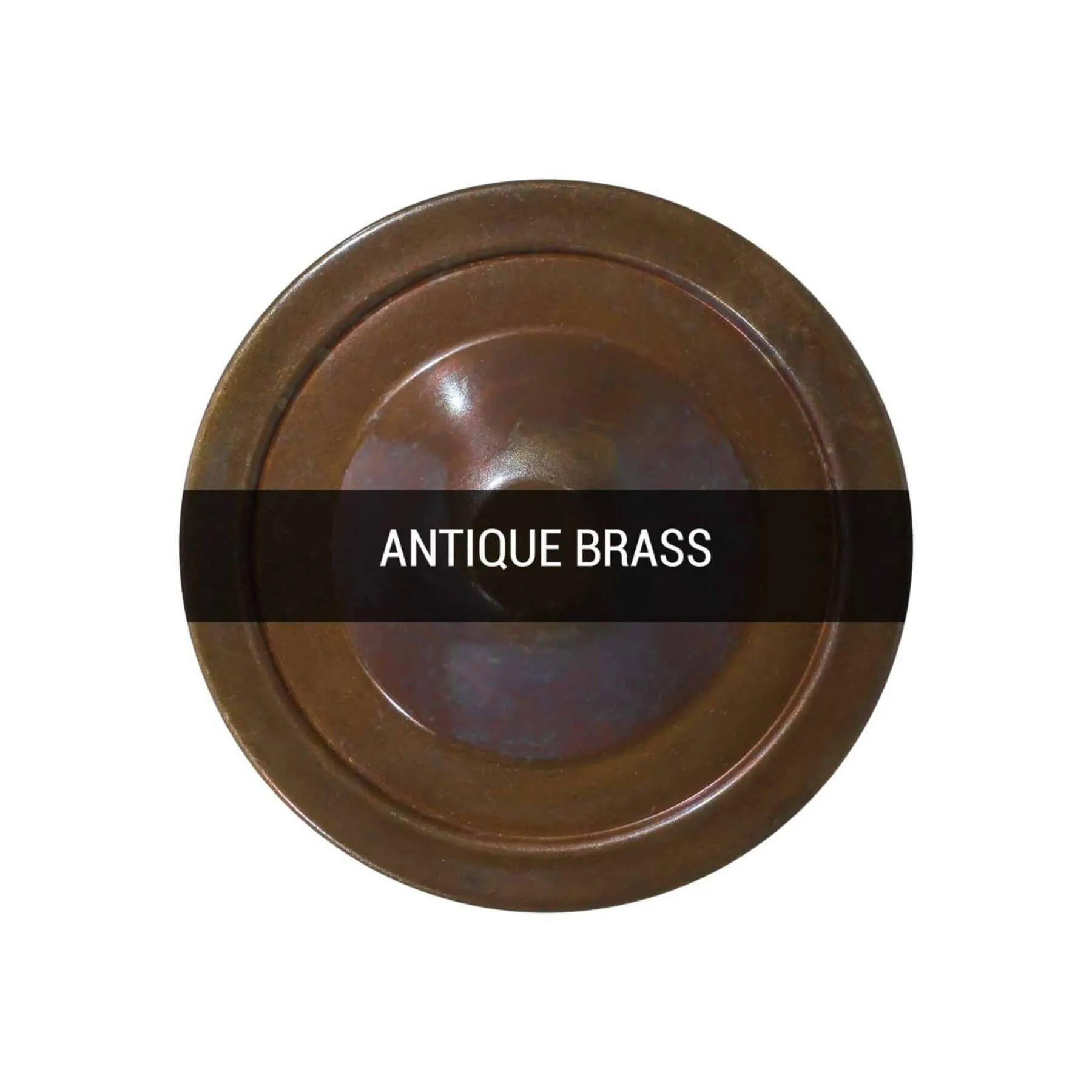 Pendant Light with Prismatic Glass - Antique Brass