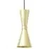 Pendant Light with Scroll Design - Satin Brass