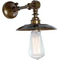 Porter Industrial Wall Light - Antique Silver