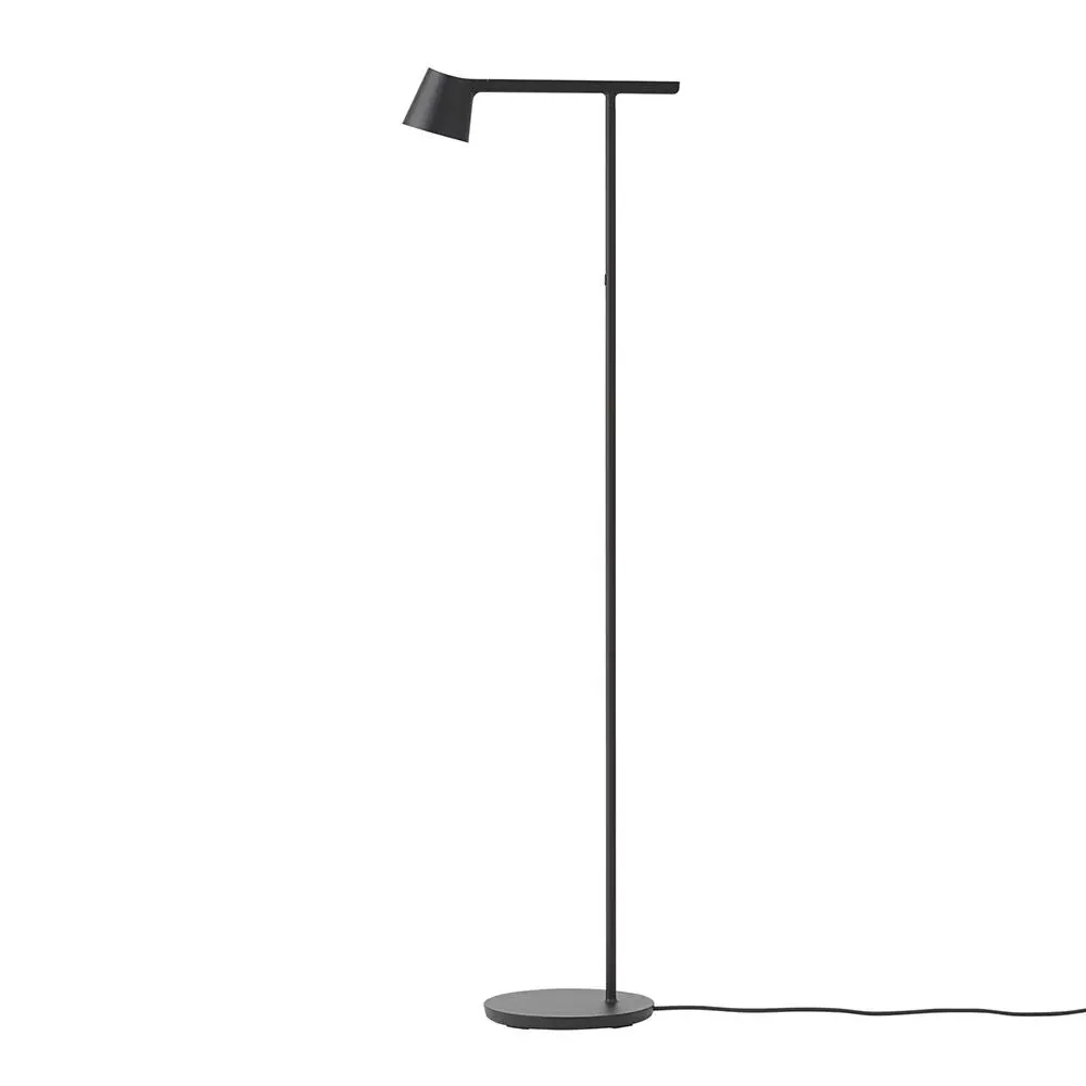 Adjustable Floor Lamp with Dimmer - Black, Aluminium