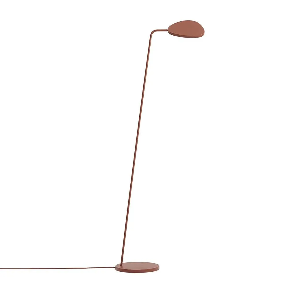 Adjustable Floor Lamp with LED - Copper Brown