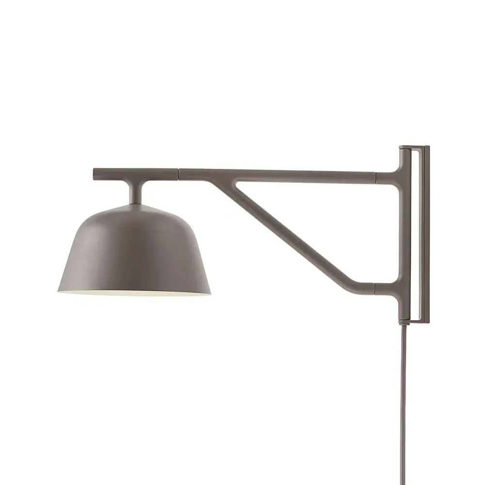 Adjustable Wall Light with Rotating Arm - White